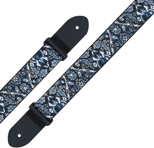 Perris 6536 Blue Bandana Ζώνη Κιθάρας Μπλε