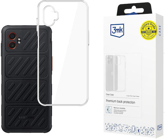 3MK Clear Back Cover Plastic Transparent (Galaxy XCover 7 Pro)