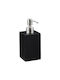 Relaxdays Dispenser Κουζίνας Πλαστικό Μαύρο 300ml