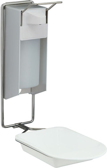 Relaxdays Επιτοίχιο Dispenser Πλαστικό Λευκό 500ml