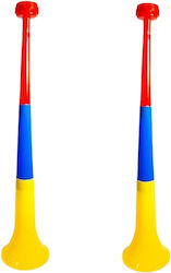 Set Two Tricolor Horns Stadium Horns Parties Events