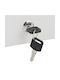 Outdoor Ashtray Dimensions 32.5 X 15 X 6 Cm White Relaxdays