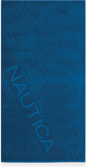 Nef-Nef Homeware Nautica-Nau Prosoape De Plajă Din Bumbac Albastru 160x80cm