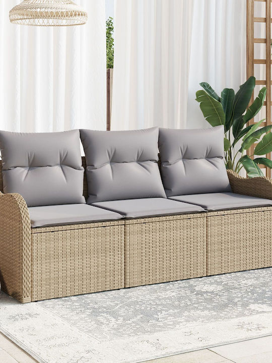 Tree-Seater Sofa Outdoor Rattan with Pillows 55...