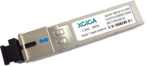 Sfp Optical Module 1.25Gb Bi-Di 1550Tx 1310Rx Wdm Type B-40Km Sc Xgsf-Bs5312-40