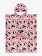 Roxy Kids' Stay Magical Girls Poncho Towel 105x73cm Anthracite Moves Floral Ergaa03208-kvj6