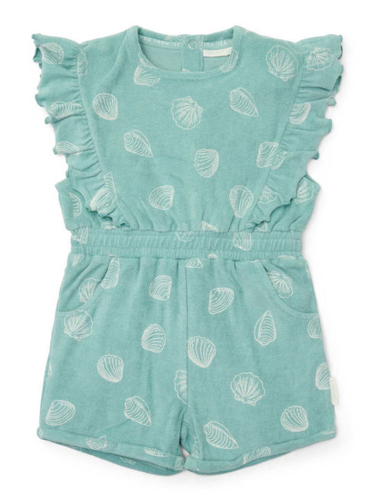 Kids' Fabric Jumpsuit Shorts/Bermudas Ocean Treasures Surf Blue Surf Blue