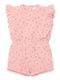 Kids' Fabric Jumpsuit Shorts/Bermudas Sunny Flowers Pink Pink