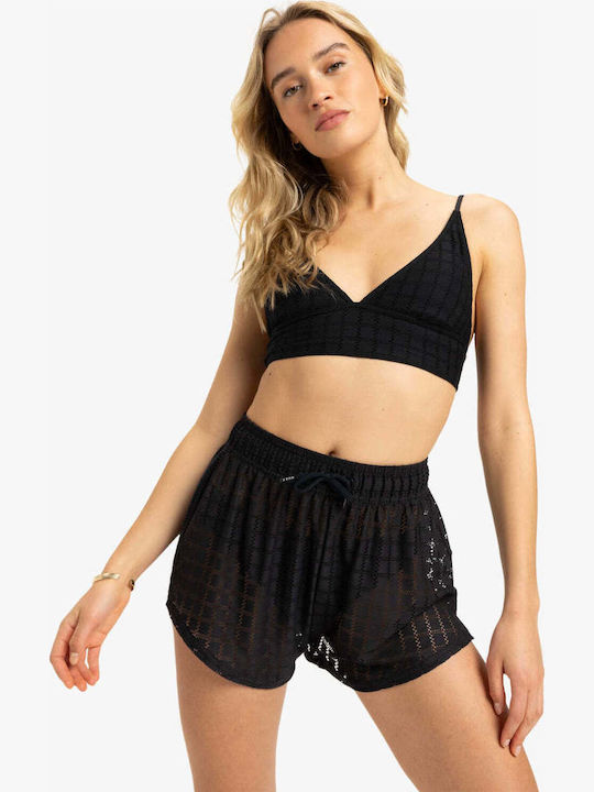 Roxy Camilo Bikini Shorts Anthracite