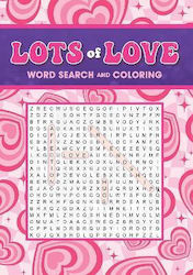 Lots Love Word Search Coloring Editors Thunder Bay Press 0116