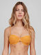 Strapless Bikini Top Mustard