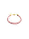 Woofmoda Zgarda cu Strassuri Roz Mediu 30-35cm