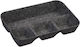 Desk Drawer Organizer Anthracite Made of Textile Material 5.5 x 29.5 x 19 cm