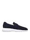 Men's Leather Casual Shoes Blue