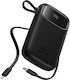 Baseus Qpow Pro+ Power Bank 20000mAh 22.5W με Θύρα USB-A και Θύρα USB-C Power Delivery / Quick Charge 3.0 Μαύρο