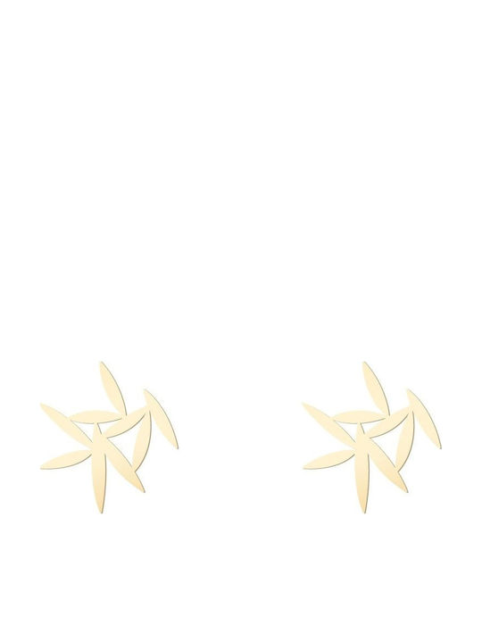 Moorigin Earrings made of Steel Gold Plated