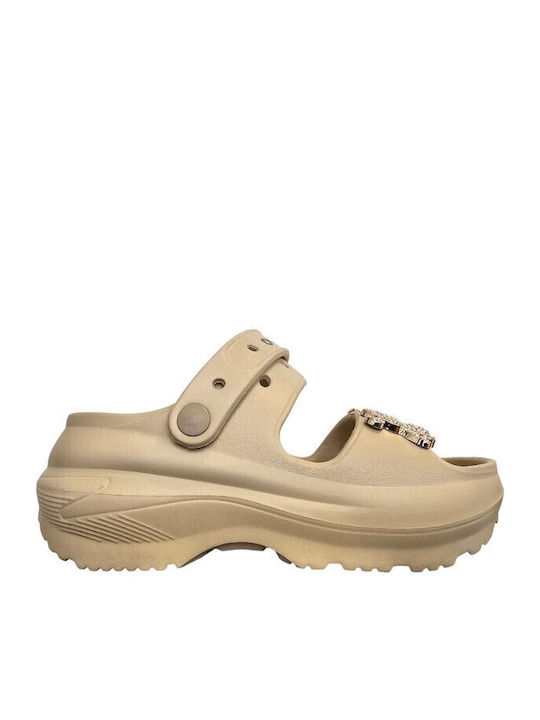 Sabino Πεδιλο Γυναικειο Πλατφορμα Γ E 447-z Beige Sabino