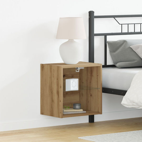 Bedside Tables Wooden Brown 2 Pieces 40x28.5x40cm