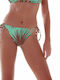 Bikini Slip with Laces Floral