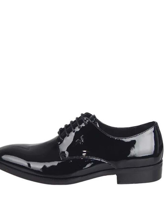 Men's Patent Leather Dress Shoes Black