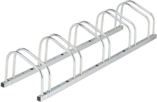 Suport biciclete 5 biciclete 26 x 136 x 33,5 cm Relaxdays