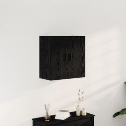 vidaXL Ντουλάπι Μπάνιου 60x31x60cm Μαύρο