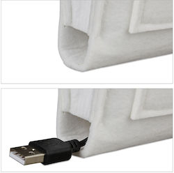 Remote Control Organizer Sofa Relaxdays White 26 X 28 X 5 Cm Remote Control Organizer Sofa Relaxdays White 26 X 28 X 5 Cm