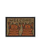 Relaxdays Covor de Intrare din Cocos cu Suport Antiderapant Multicolor 60x40buc Grosime 15mm
