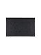 Relaxdays Covor de Intrare Antiderapant din Cauciuc Negru 60x40buc Grosime 5mm
