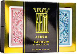 Kem Playing Cards Poker Red