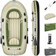 Bestway Inflatable Boat For 3 Adults Beige With Paddles And Pump 294x137cm