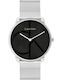 Calvin Klein Iconic Men's Watch 40mm Battery with Silver Metal Bracelet