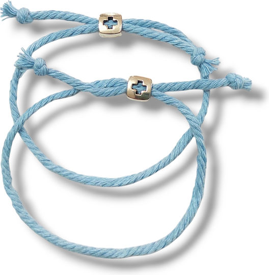 The Art of Beading Μαρτυρικό Βάπτισης Βραχιολάκι Hellblau 20Stück