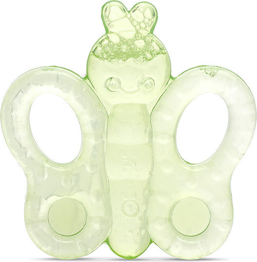 Lorelli Butterfly Teething Ring with Water BPA Free Silicone for 3 Months+