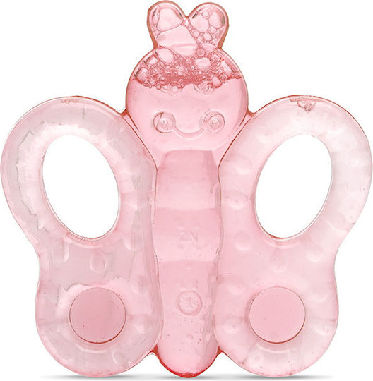 Lorelli Butterfly Teething Ring with Water BPA Free Silicone for 3 m+