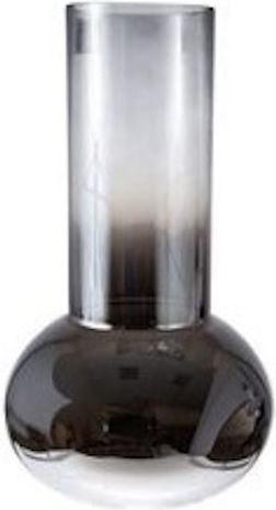 Zen Collection Διακοσμητικό Βάζο Glas Handgefertigt Gray 22x22x40cm 1Stück