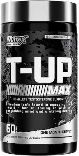 Nutrex T-UP Συμπλήρωμα Pre Workout 60 κάψουλες