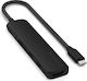Satechi ST-P6SK USB-A / USB-C Docking Station with HDMI 4K PD Black