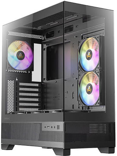 Antec CX700 ARGB Gaming Midi Tower Κουτί Υπολογιστή με Πλαϊνό Παράθυρο Μαύρο