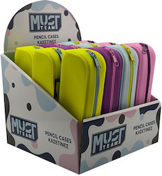 Must Team Silicone Pencil Case Cylinder Various...