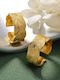 Set Rings made of Steel Gold Plated