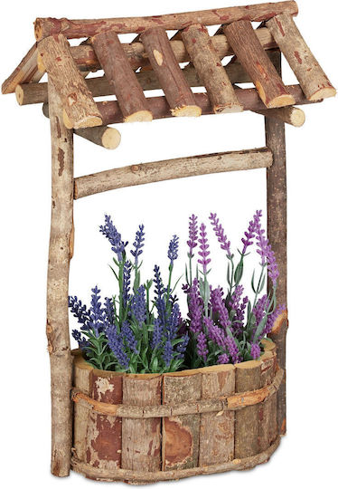 Decorative Fountain Rustic Design Natural 43 X 25 X 18 Cm