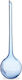 Set 9 Plant Watering Distributors Blue Clear Size 28 Cm Relaxdays