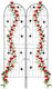 Set 2 Pflanzenkletterspaliere Eisen Relaxdays M...