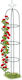 Garden Flower Support Obelisk 200 X 40 Cm Dark Green Relaxdays
