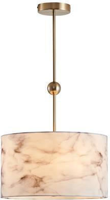 Eurolamp Verona Hängelampe Gold mit Fassung E14, E.14 38x38x69cm.