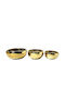 InTheBox Planter Ceramic Gold