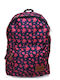 Mintra Schulranzen Rucksack Rosa mit Flaschenhalter 15Liter