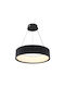 Eurolamp Lumini Suspendate Negru LED Cu Lumină Alb Cald 46x46x132.5cm