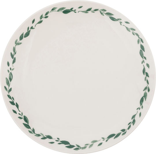 Plate Shallow made of Porcelain White with Diameter 27cm